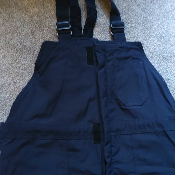 NEW BULWARK FR LINED WORK BIBS - Picture 3 of 5
